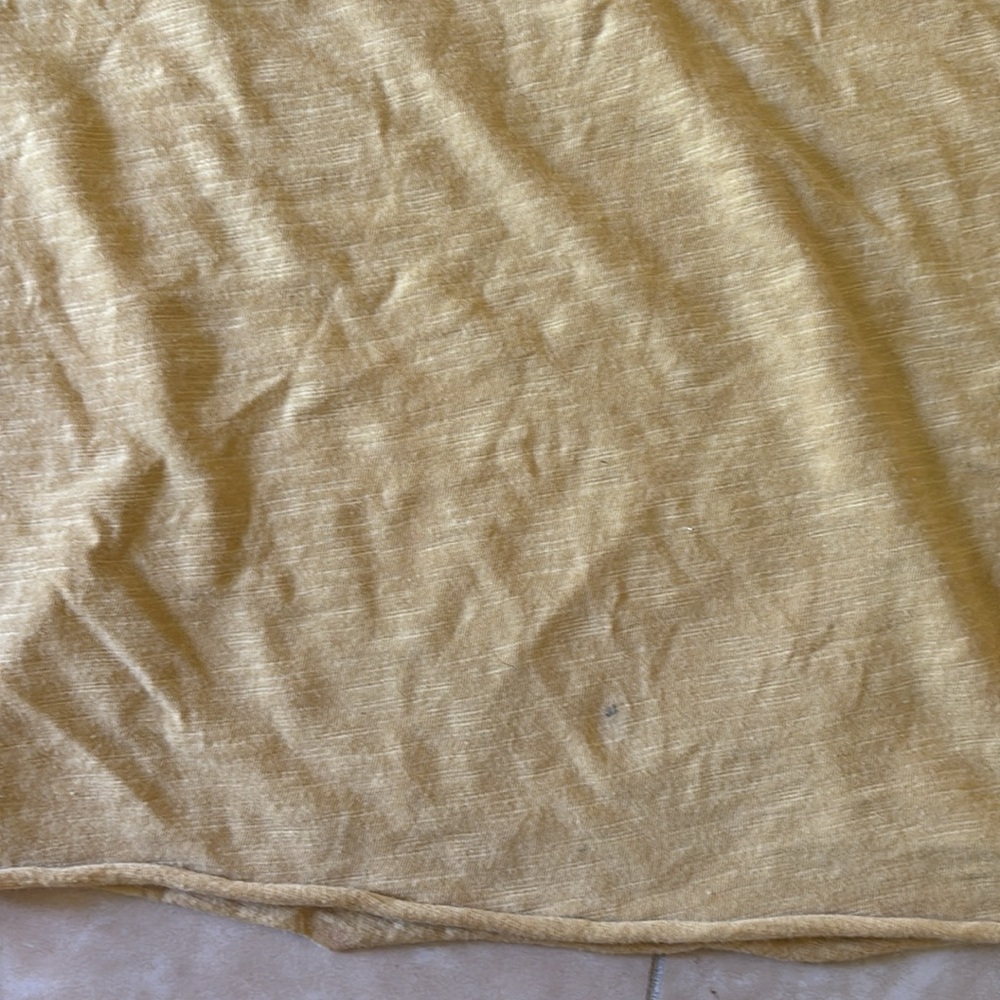 Magnolia pearl Short sleeved T-shirt cropped shirt // mustard - Picture 5 of 5